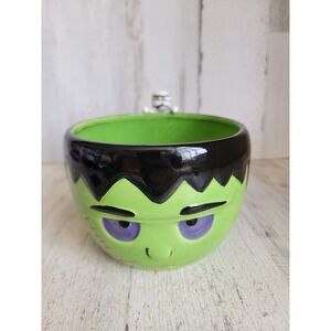 Frankenstein Halloween candy dish bowl 222 Fifth fright Night home decor